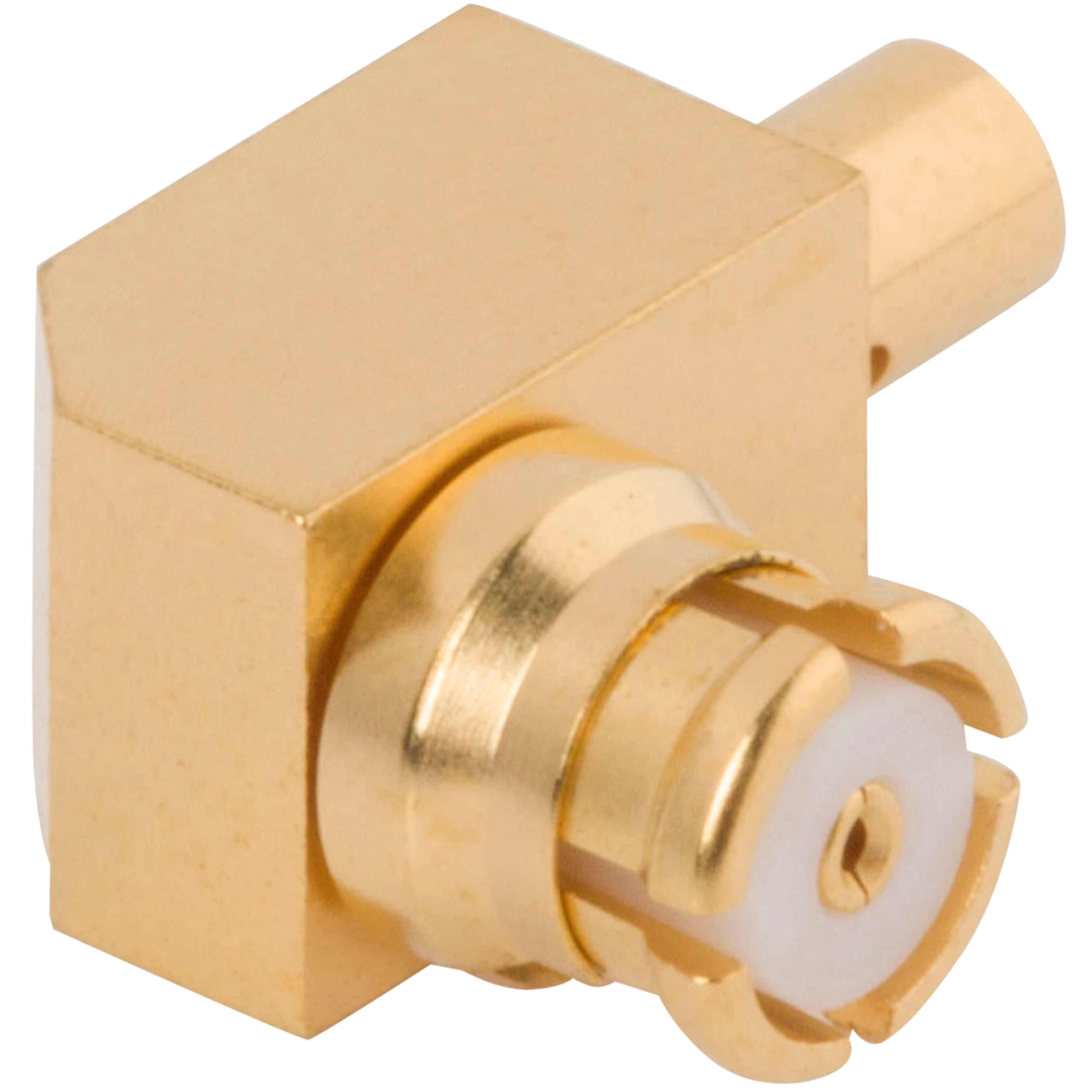 SMP Female Connector, R/A for RG-174 Cable, 1221-4006