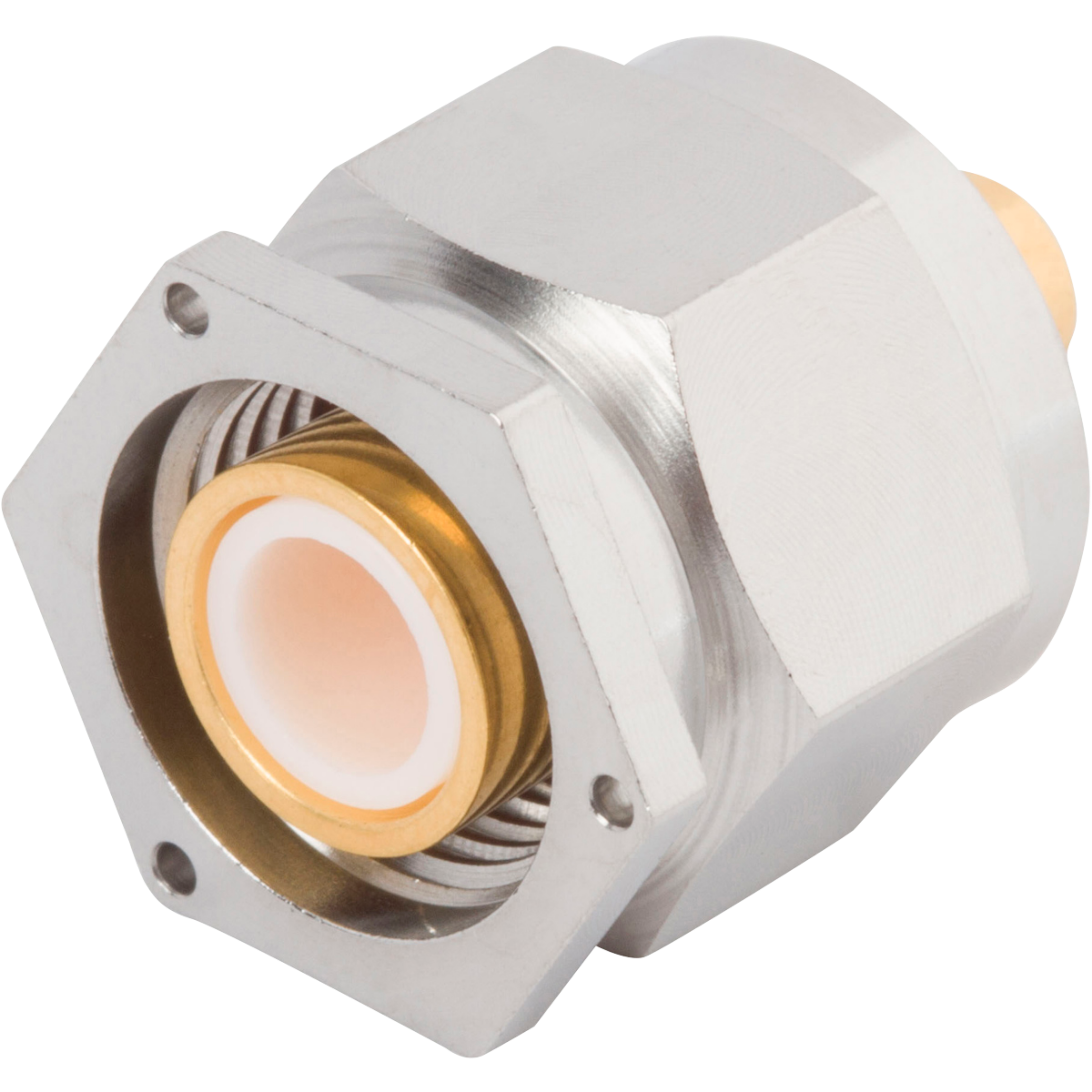 PTNC Male Connector, Lockwire Holes for .085 Cable, SF4501-6023