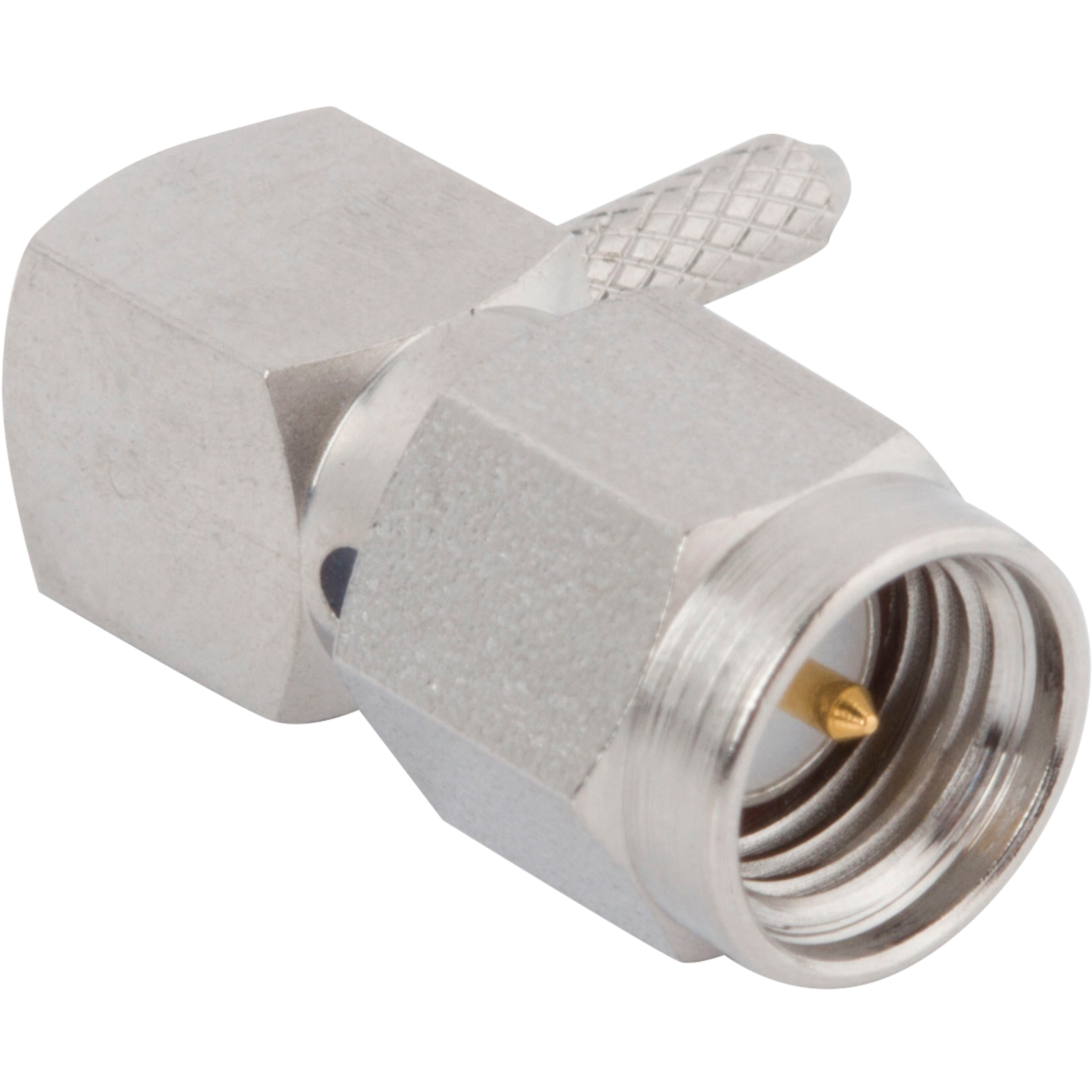 SMA Male Connector, R/A for RG-174 Cable, M39012/56-3126