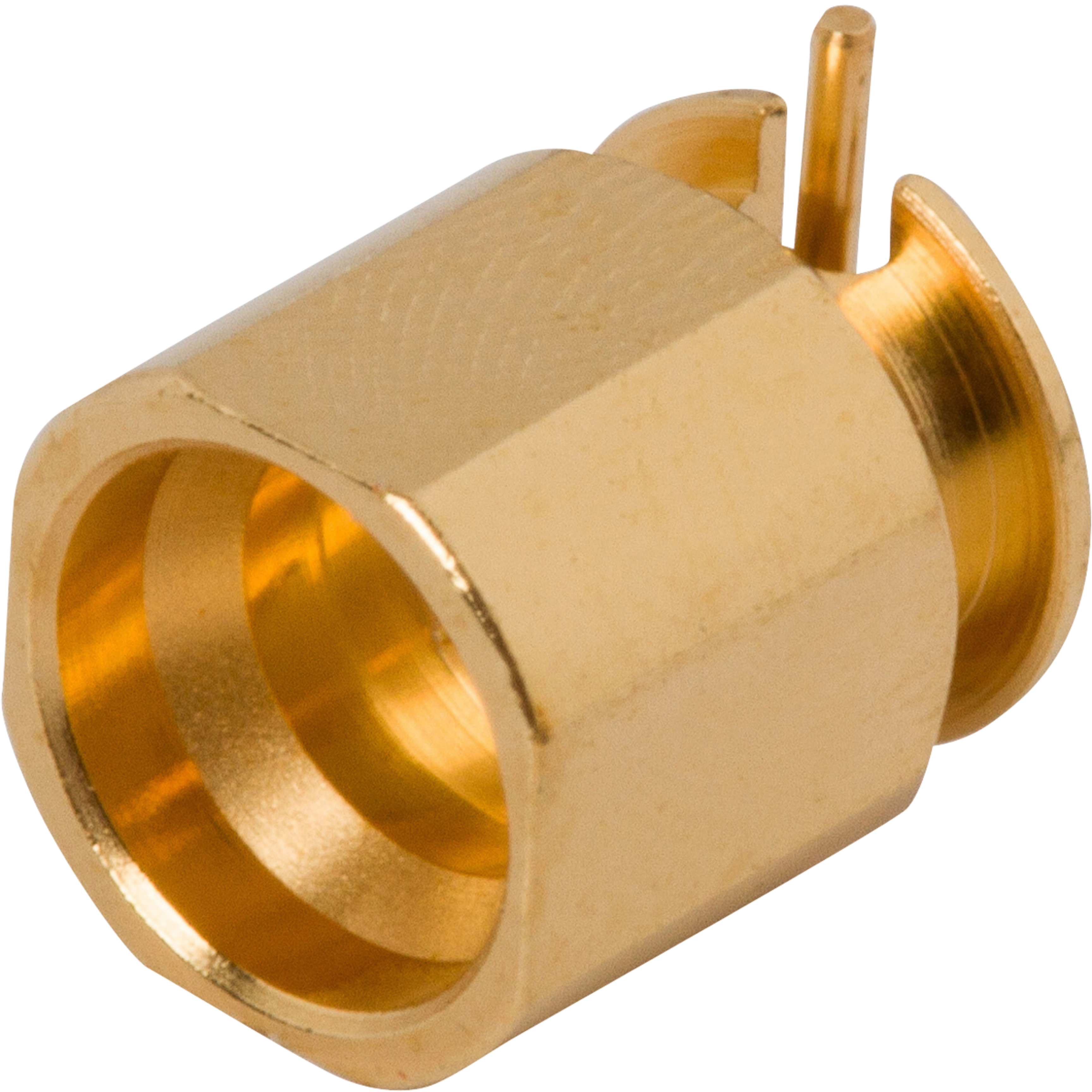 SMP Male PCB Surface Mount Connector, R/A, LD, 1211-40004