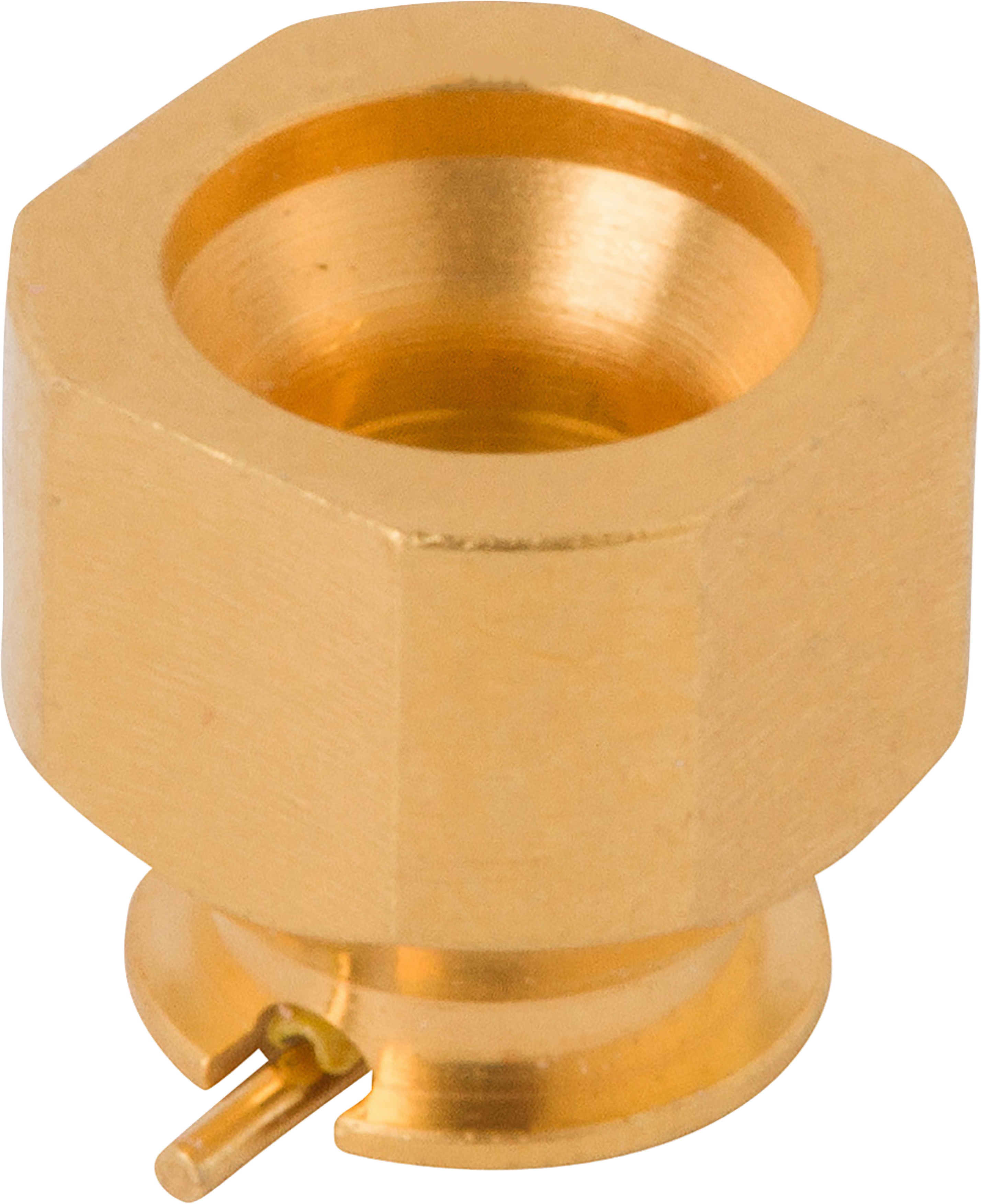 SMPM Male Non-Magnetic PCB Surface Mount Connector, FD, 3211-40119