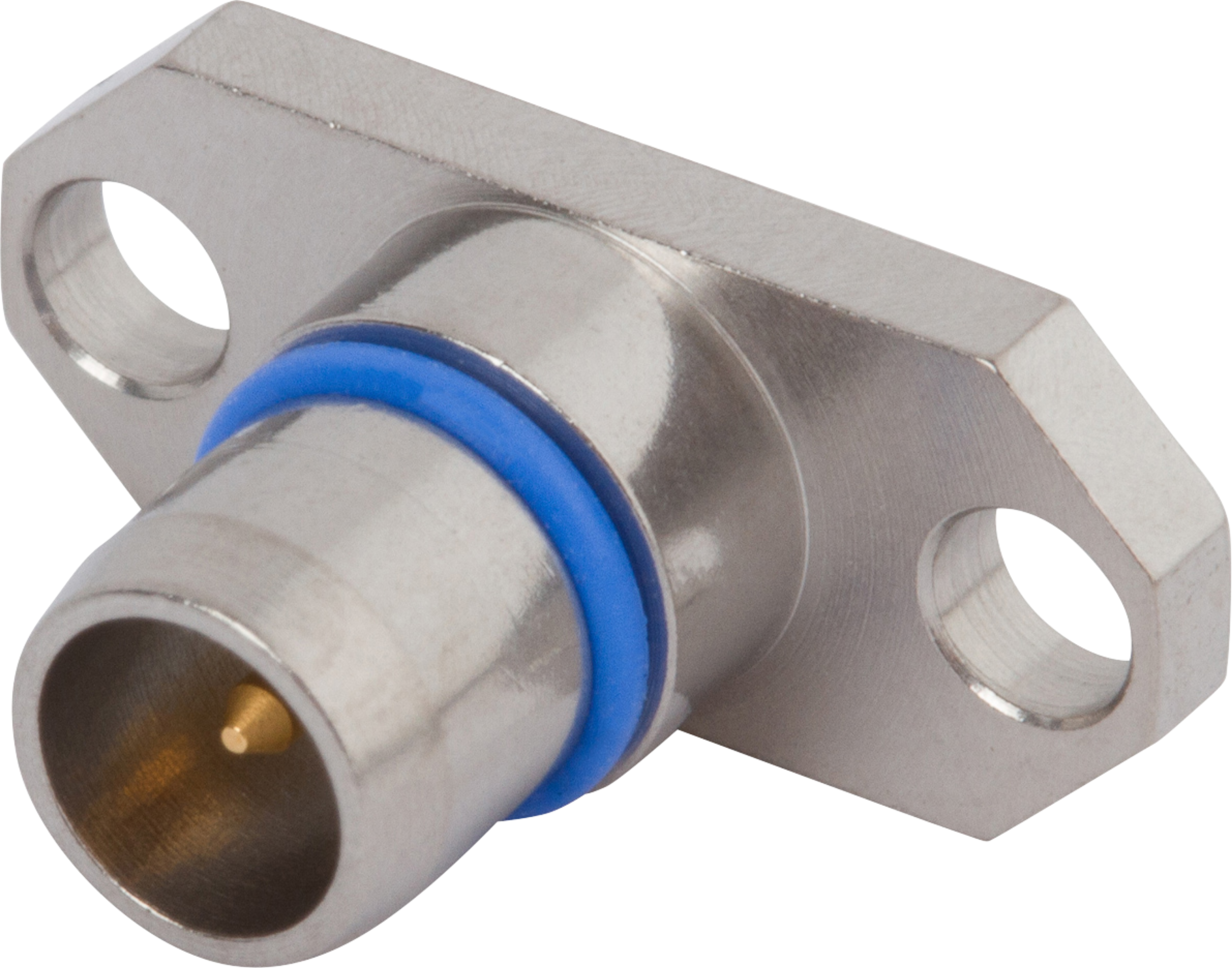 BMA Male Flange Mount Connector, 2 Hole (Accepts .018 Pin), SF1711-60013