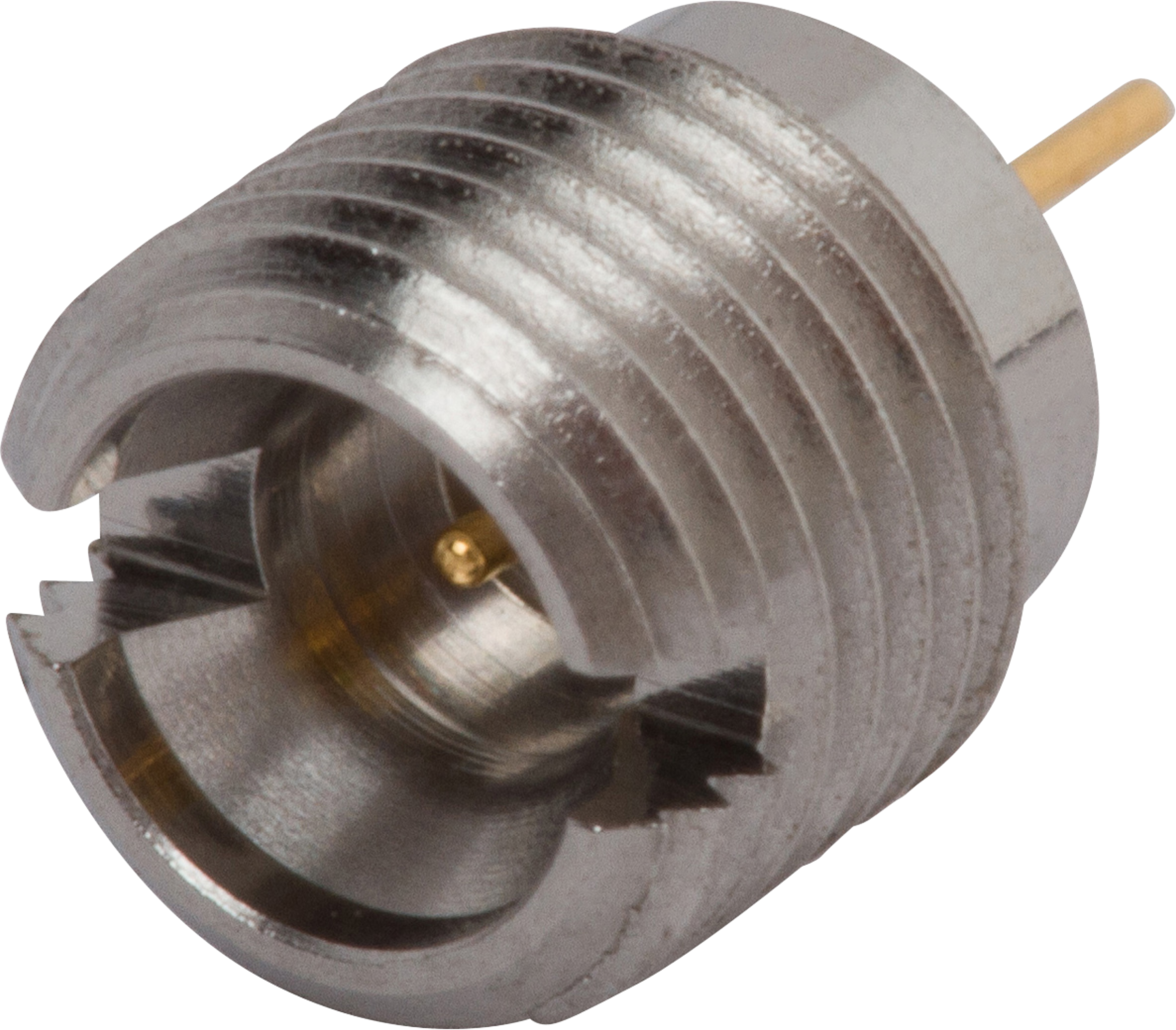 SMPM Male Thread-In Connector (.012"), FD", SF3211-60009