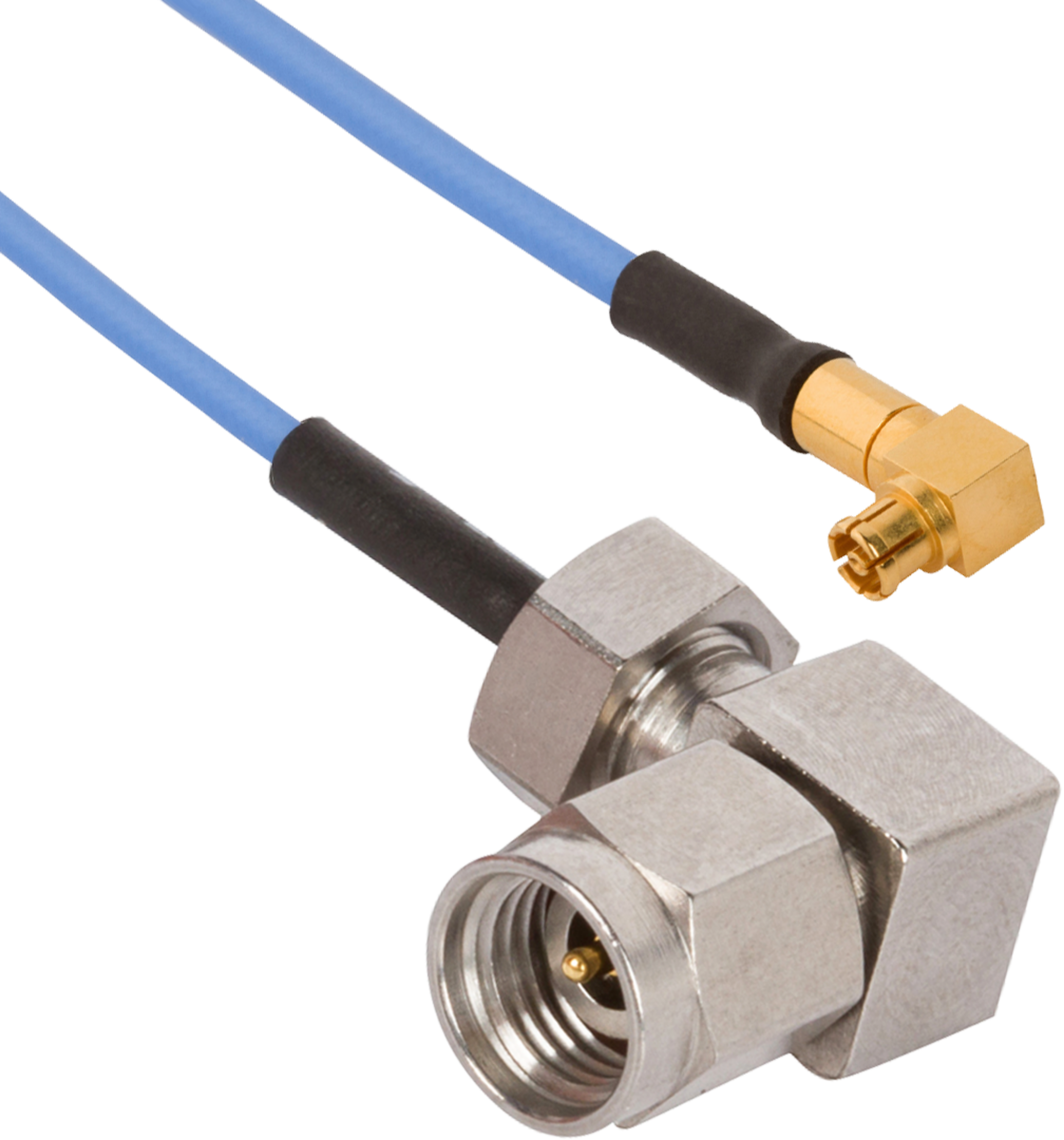 2.92mm Male R/A to SMPM Female R/A 12" Cable Assembly for .047 Cable, 7015-0997