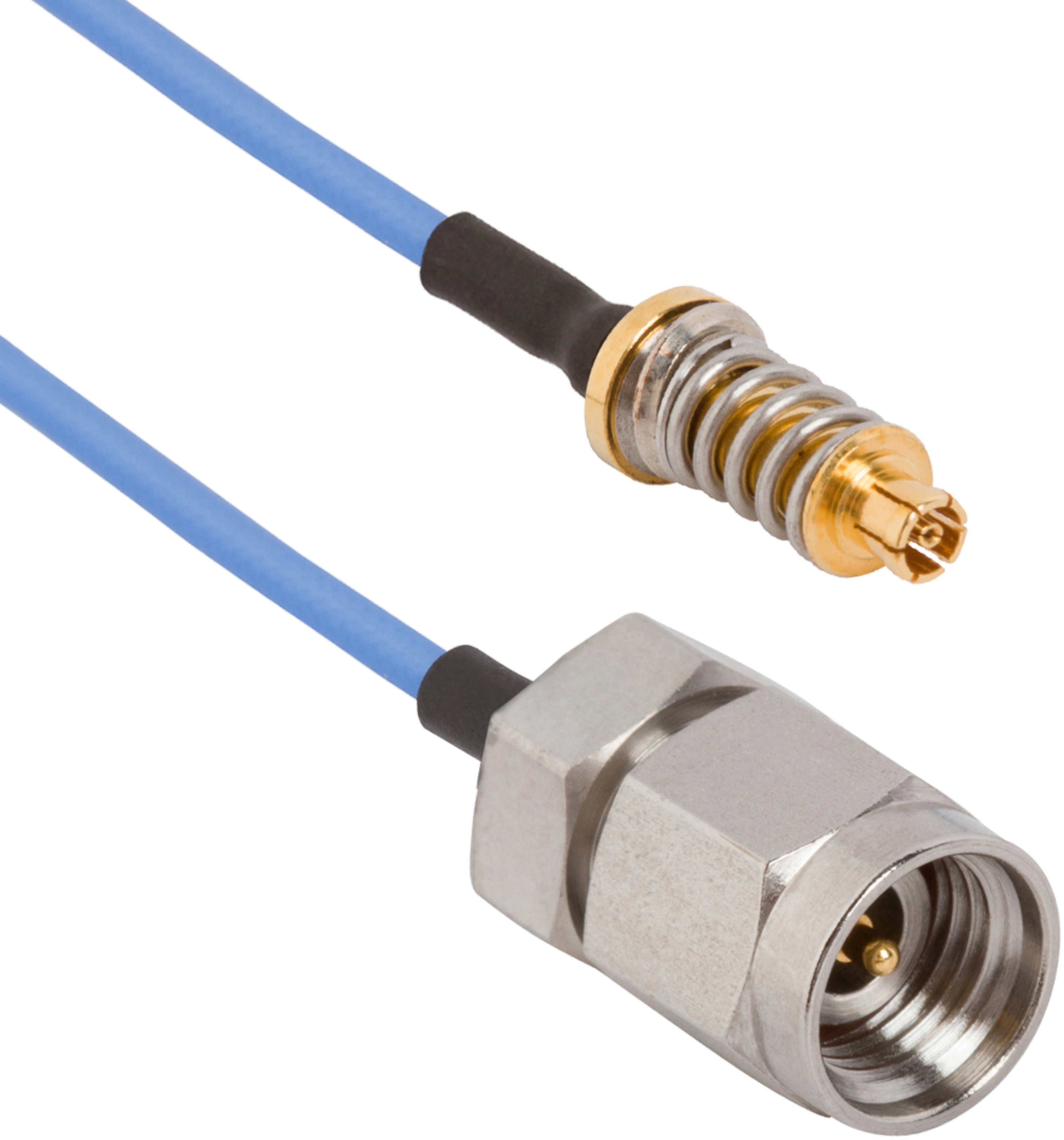 SMPM Female VITA 67.1/67.2 to 2.92mm Male 6" Cable Assembly for .047 Cable, 7032-7159