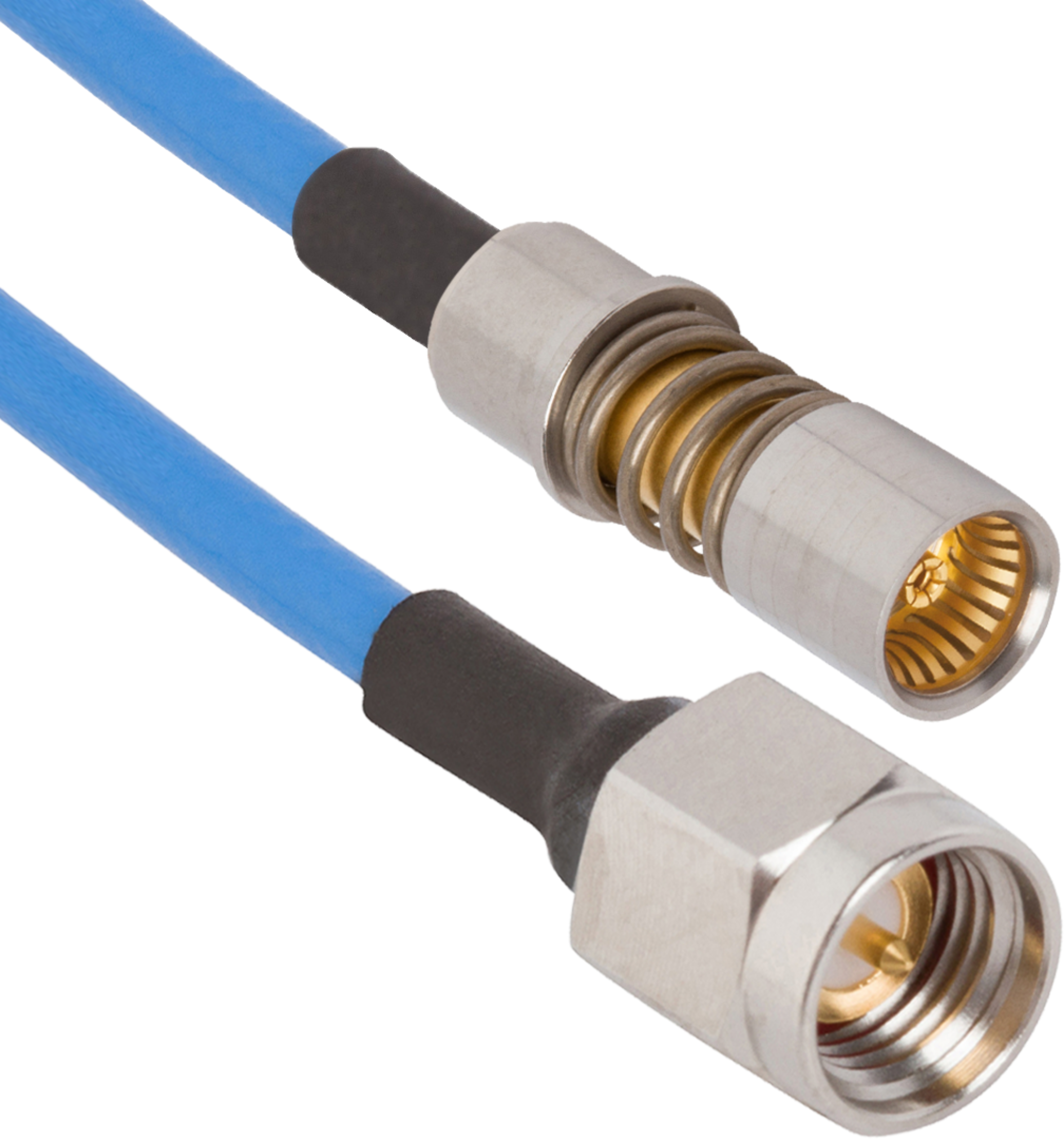 BMA (Size 8) D38999 Socket Contact to SMA Male 24" Cable Assembly for .141 Cable, 7093-0183