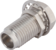 2.4mm Female Bulkhead Connector for .047 Cable, SF1621-60005