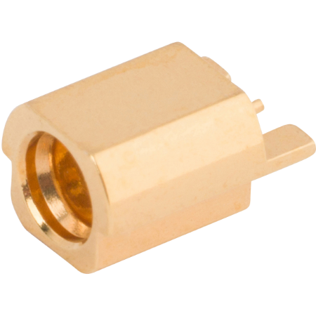 SMPS Male PCB Edge Launch Plus Connector, SB, 3811-40117
