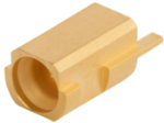 SMPM-XT Male PCB Edge Launch Connector, SB, 3211-60489
