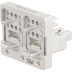 NanoRF VITA 67.3 20 Port RF and 2 Port MT Fiber Backplane Hybrid Module, 9341-80006
