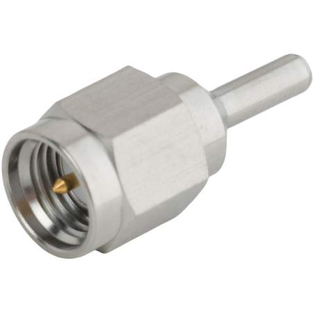 SMA Male to NSME Pin D38999 Contact (Size 12) Adapter, 1180-6058