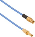 SMPS (Size 16) D38999 Pin Contact to SMPM Female 12" Cable Assembly for .047 Cable, 7093-5281