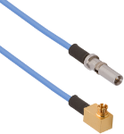 SMPS Male VITA 67.3 Gen2 Plug-In Contact to SMPS Female R/A 100mm Cable Assembly for .047 Cable, 7038-7778