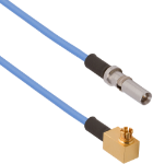 SMPS Male VITA 67.3 Gen2 Plug-In Contact to SMPS Female R/A 200mm Cable Assembly for .047 Cable, 7038-7780