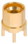 SMPS Male PCB Surface Mount Connector (Glass Seal) SB, Thru Pin, 4 Legs, 3811-60111
