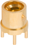 SMPM Male PCB QB Surface Mount Connector (Glass Seal) SB, 4 Legs, 3211-60529