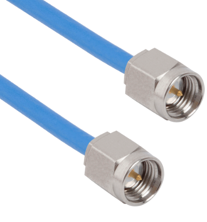 SMA Male to SMA Male Low Profile 12" Cable Assembly for .086 Cable, 7029-8059