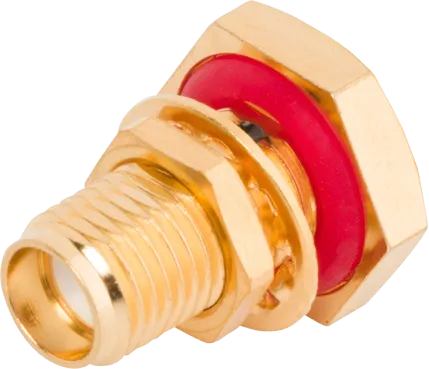 SMA Female Non-Magnetic Bulkhead Connector for .047 Cable