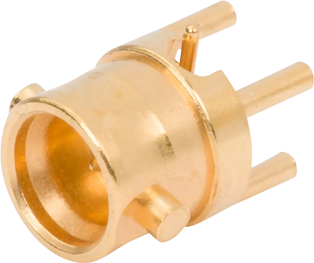 SMPS Male PCB QB Thru-Hole Connector, R/A